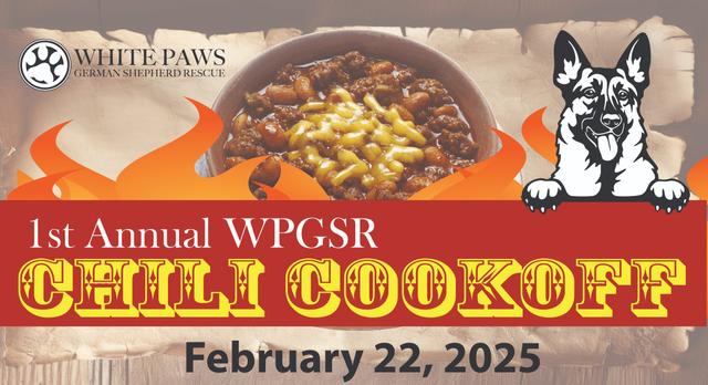 1st Annual WPGSR CHILI COOKOFF