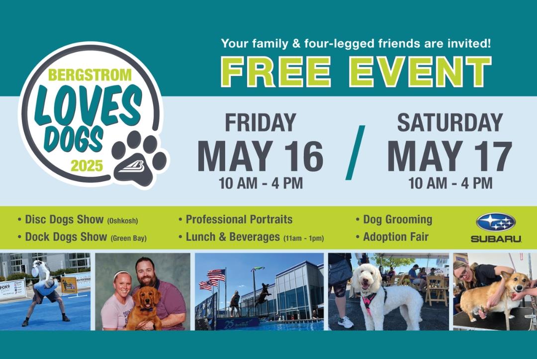 Bergstrom Loves Dogs Event