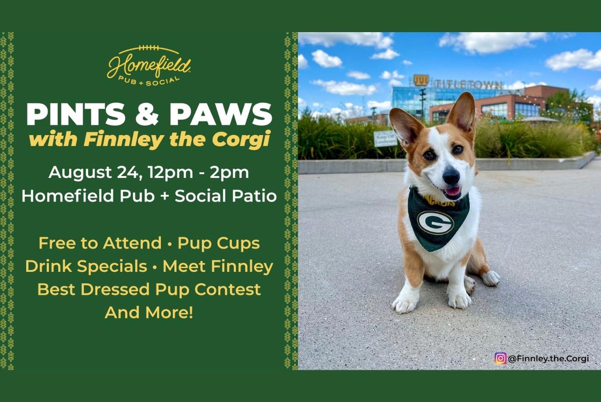 Pints & Paws with Finnley the Corgi