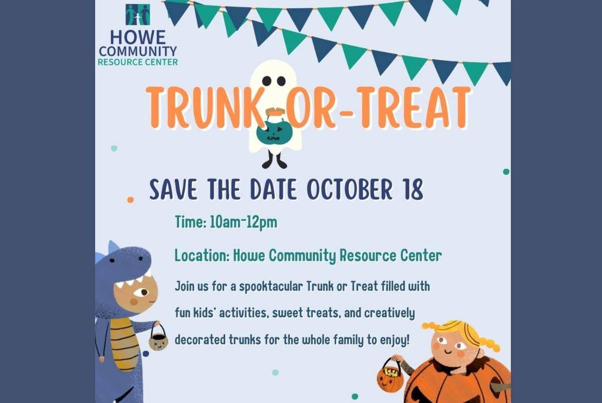 Howe Community Resource Center Trunk or Treat