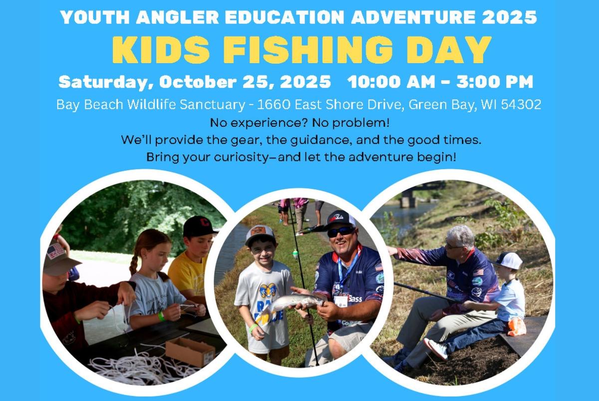 Kids Fishing Day - Bay Beach Wildlife Sanctuary