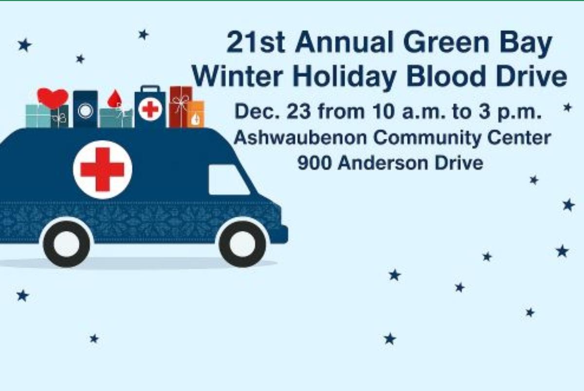 21st Annual Green Bay Winter Holiday Blood Drive