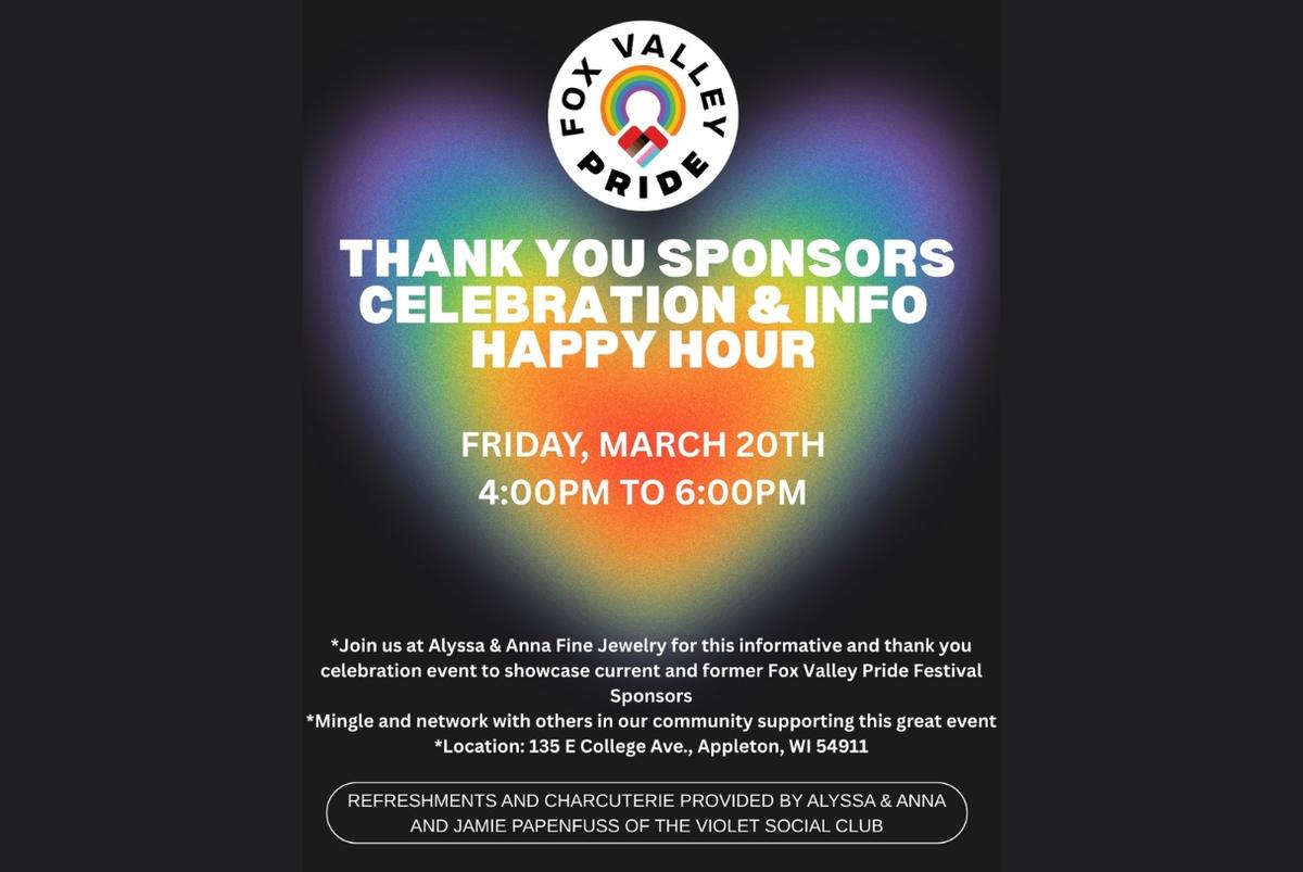 Fox Valley Pride Sponsors Event