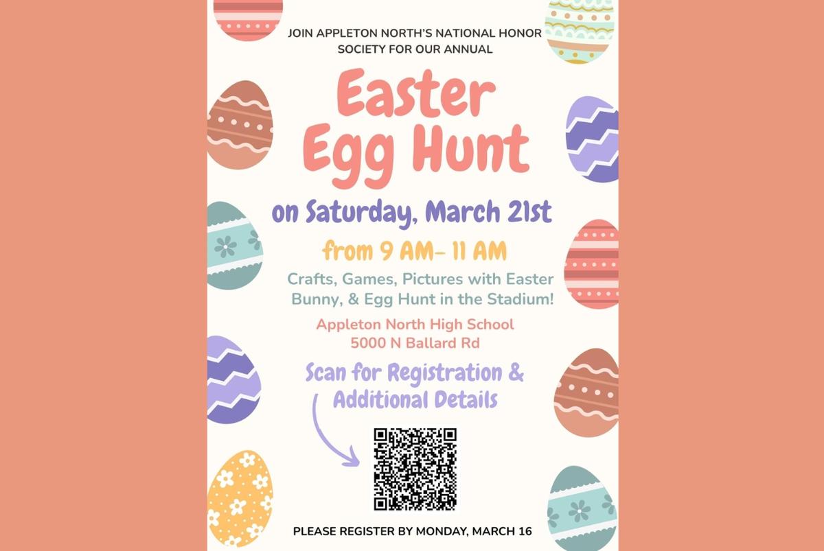 Appleton North's NHS Easter Egg Hunt