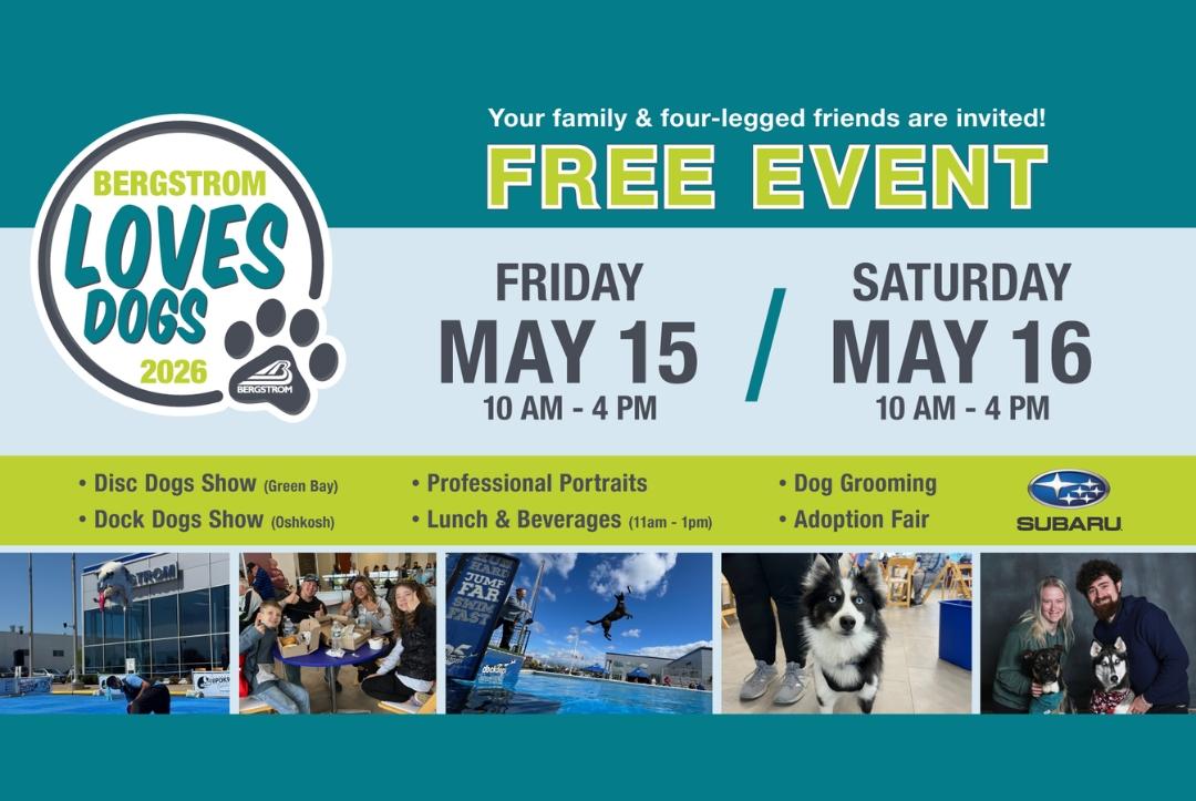 Bergstrum Loves Dogs Event: Green Bay