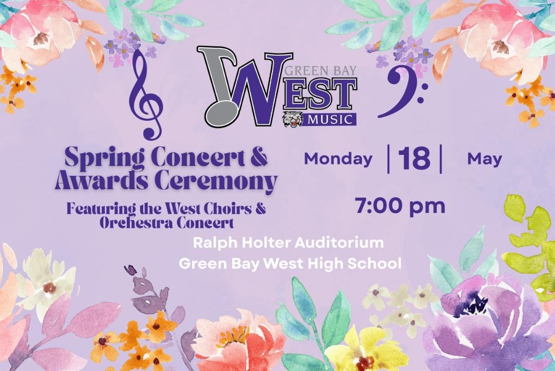 Green Bay West Spring Choir & Orchestra Concert