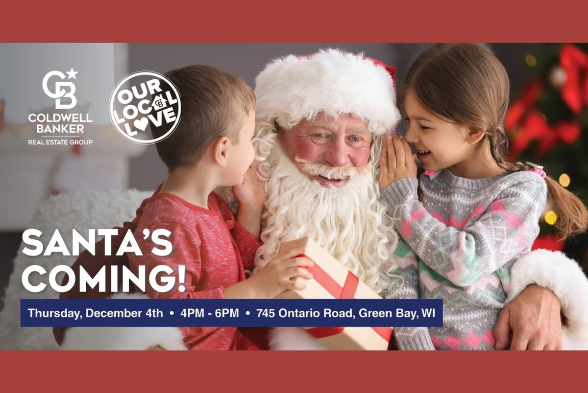 Santa's Coming to Green Bay!